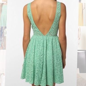 Low Back Lace Dress by Pins and Needles